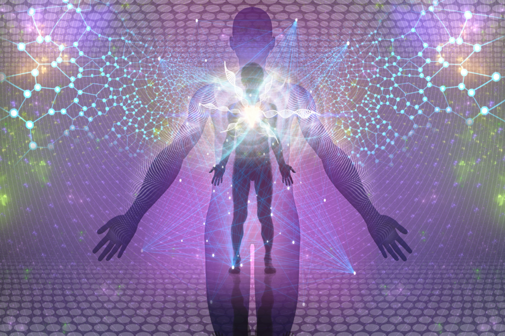 human energy field in balance after doing PEMF Therapy