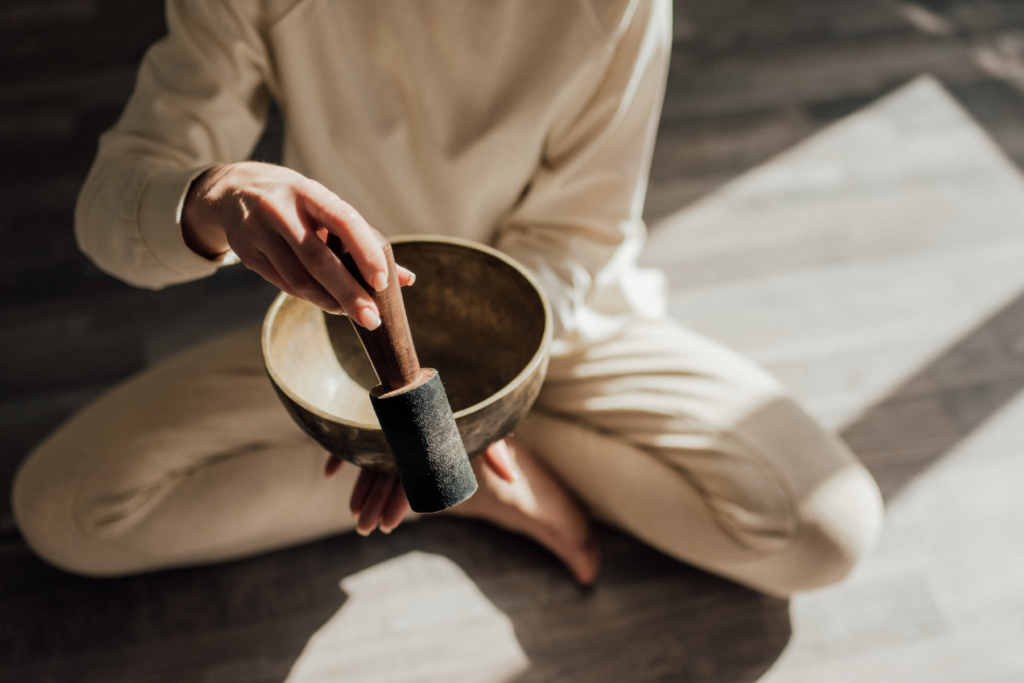 Wellness sound healing meditation